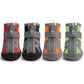 Waterproof Dog Shoes with Reflective Straps