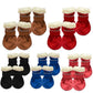Dog Snow Boots with Anti-Slip Sole