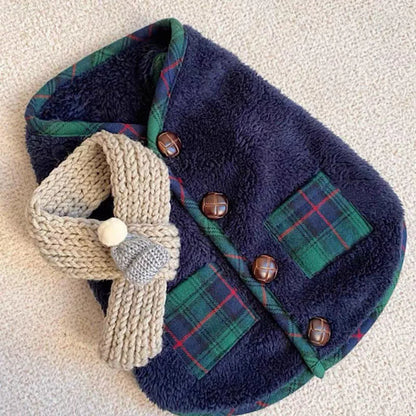 Winter Cardigan with Scarf