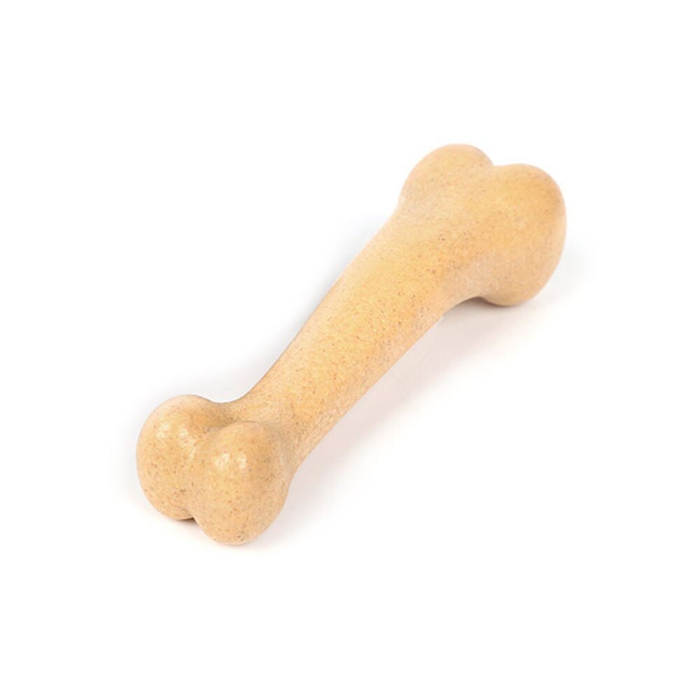 Durable Beef-Flavoured Dog Chew Toy | Available in Beige and Brown