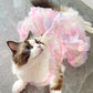 Rainbow Butterfly Dress | for Cats and Dogs