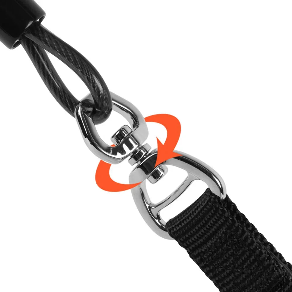 Stainless Steel Slip Leads with Soft Handle