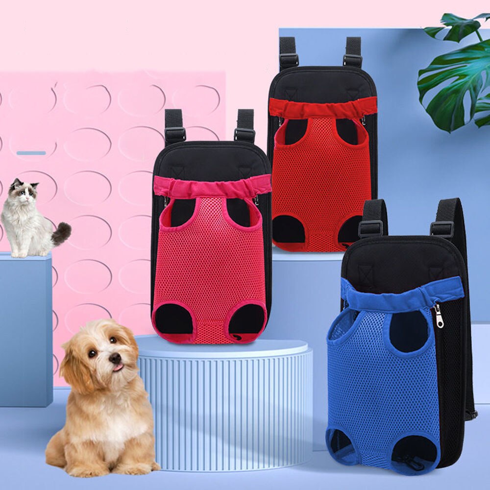 Small Carrier Backpack | Hands-Free Pet Travel Bag for Walking, Hiking and Bike Adventures!