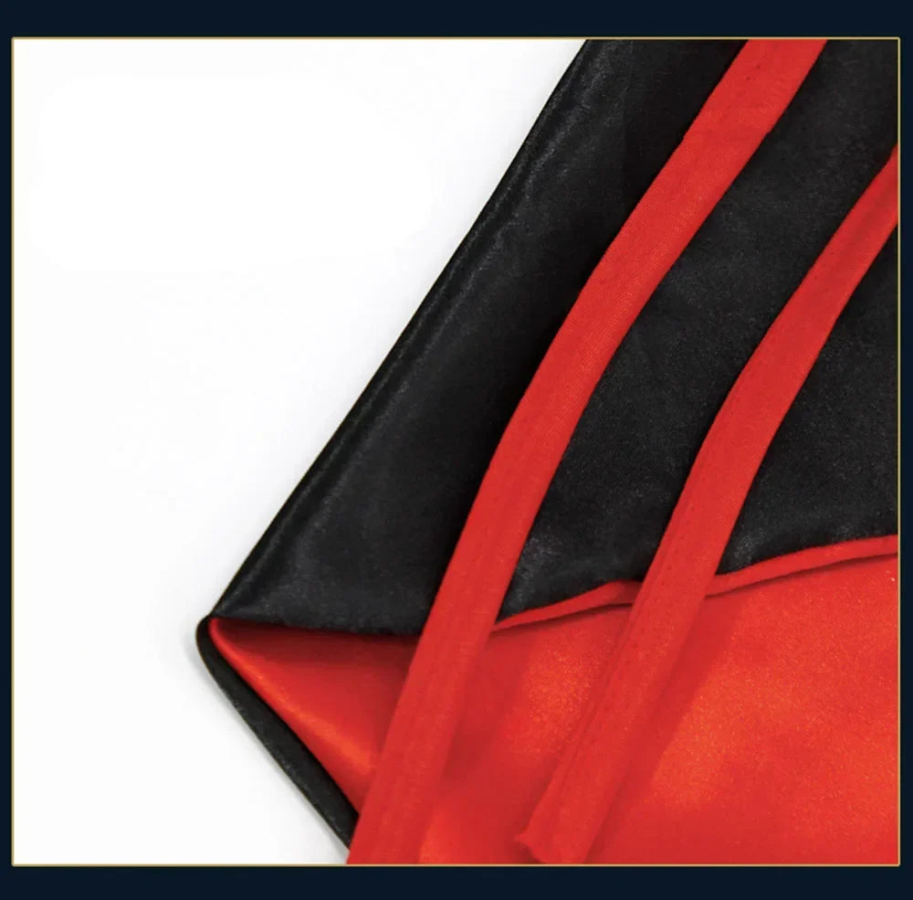 Cat Halloween Costume | Red & Black Cloak