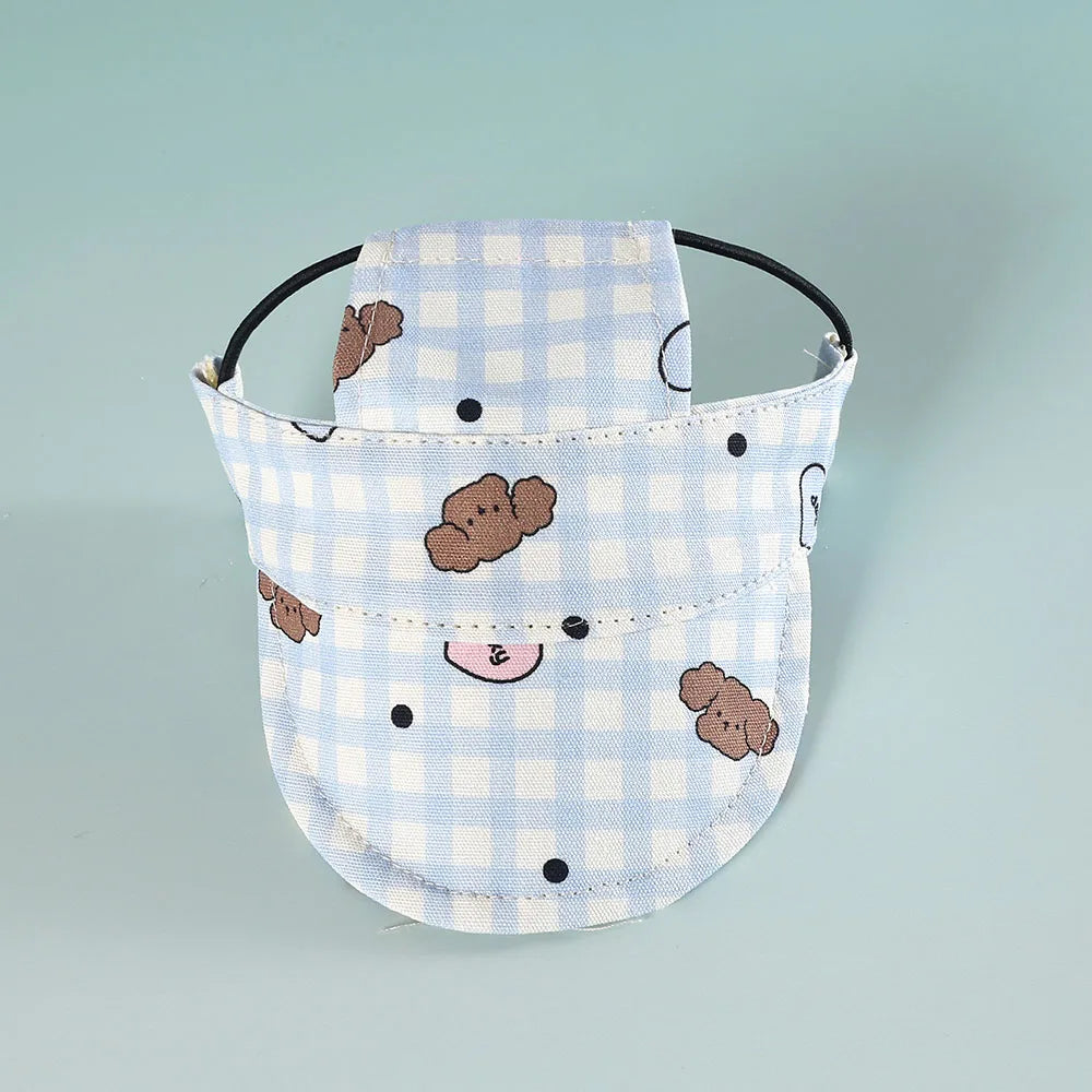 Dog Hat with Ear Holes | Denim Cap