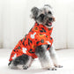 Halloween Dog Jacket Coat | Funny Pumpkin Print