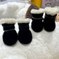 Dog Snow Boots with Anti-Slip Sole