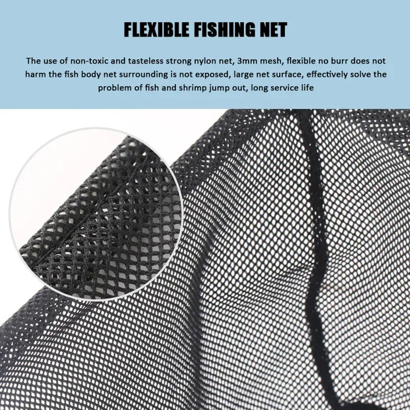 Retractable Aquarium Fish Tank Net | Heavy-Duty Stainless Steel Fish Net for Easy Fish Capture and Cleaning