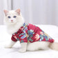Dog Hawaiian Shirt for Small to Medium Pets