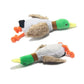 Durable Plush Duck Dog Toy with Squeaker