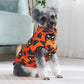 Halloween Dog Jacket Coat | Funny Pumpkin Print