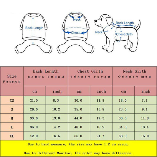 Winter Warm Dog Clothes | Windproof Vest