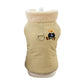 Thick Winter Dog Jacket with Bear Pattern