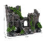 Aquarium Resin Castle Rockery | Creative Fish Tank Ornament for Natural Landscaping