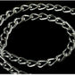 Heavy Duty Chain Dog Leash with PU Handle