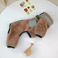 Dog Jumpsuit Coat with Double D Rings