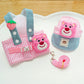 Cartoon Pet Harness Leash Sun Hat Set