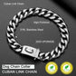 Large Dog Chain Collar | 19mm Gold Buckle