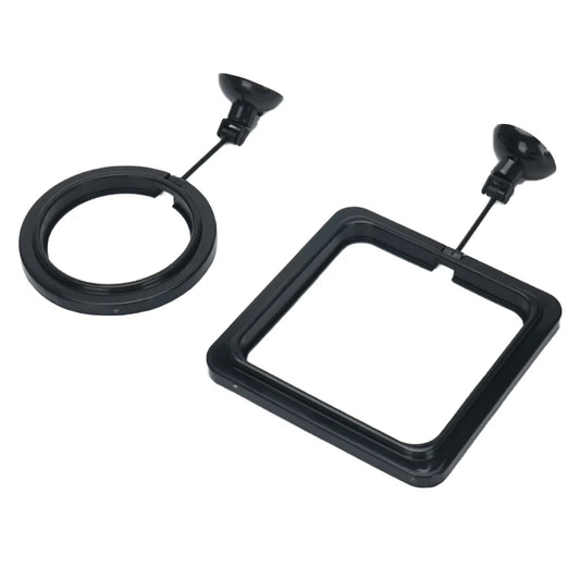 Fish Tank Feeding Ring Feeder | Floating Square and Circular Fish Food Feeder for Aquariums