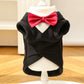 Extra-Large Winter Fleece Tuxedo with Bow Tie