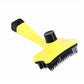 Dog & Cat Grooming Brush with Self-Cleaning Bristles