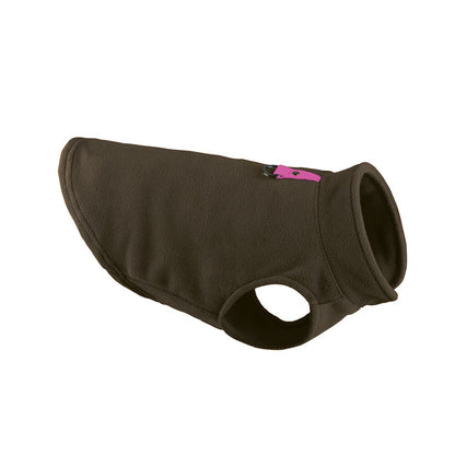 Winter Dog Fleece Vest Jacket | Leash Ring