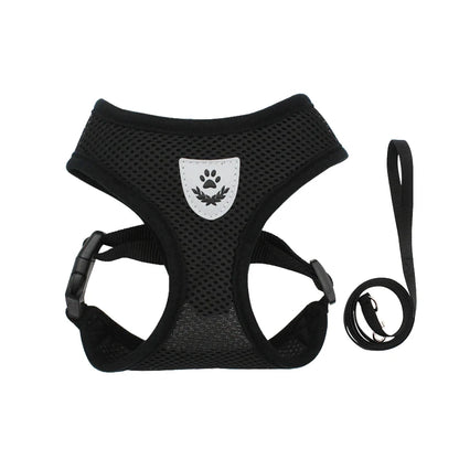 Pet Harness Leash Set | Reflective & Breathable