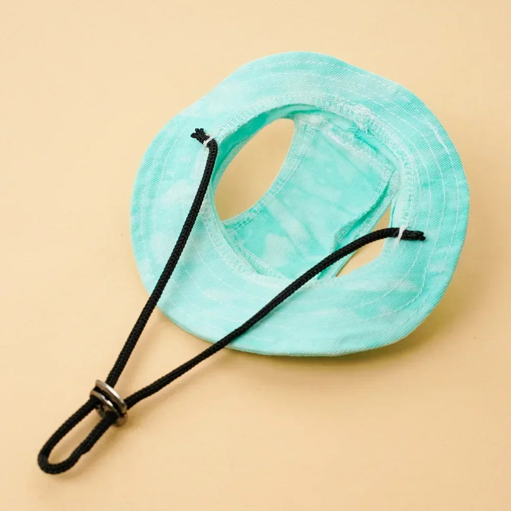 Small Dog/Cat Cowboy Hat with Ear Holes | Multiple Colours Available