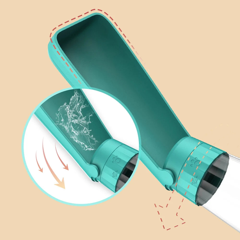 Dog Water Bottle | Leak Proof & Portable