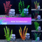 Durable Aquatic Plastic Plant | Aquarium Decoration with Weighted Base