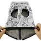 Winter Fleece Dog Jacket with D-ring