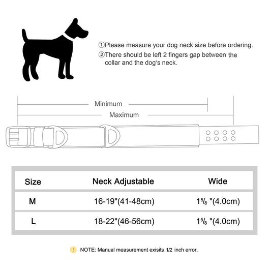 Tactical Military Dog Collar | Reflective