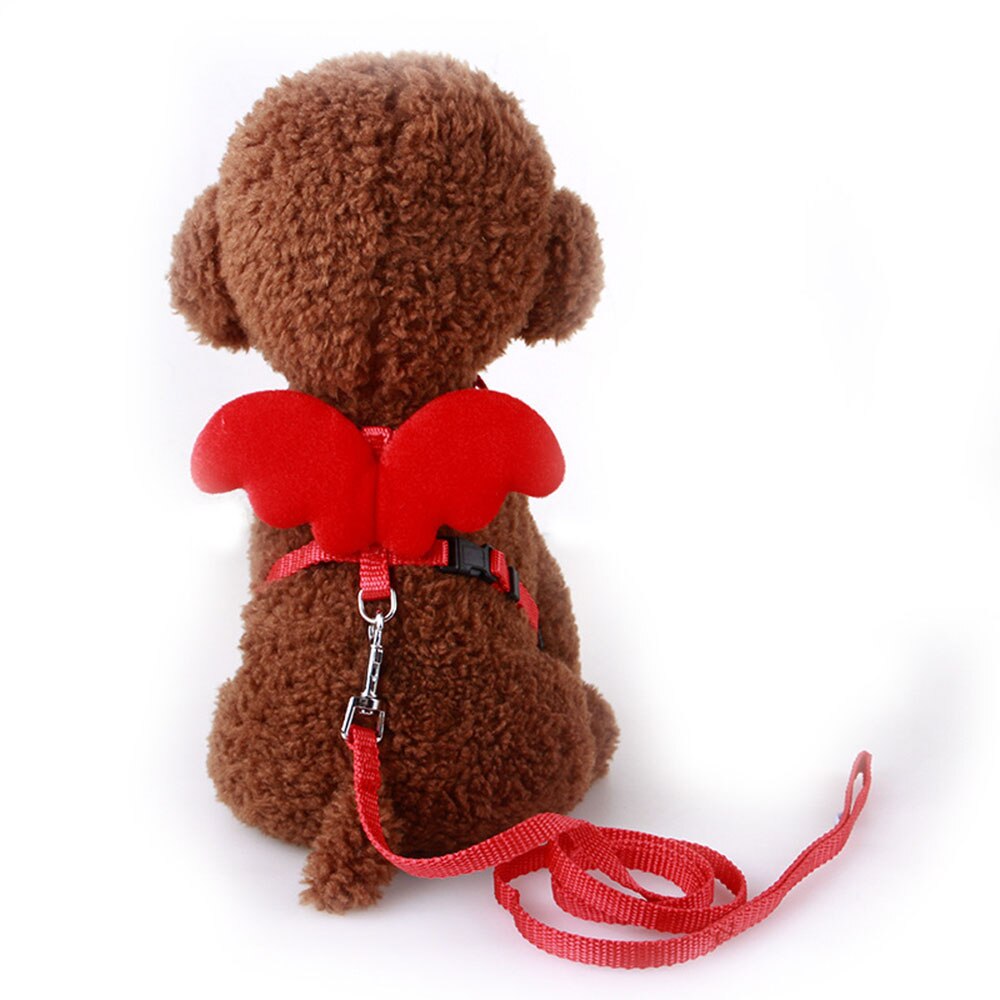 Small Pet Harness & Leash Set | Bunny Collar for Guinea Pig, Rabbits and Small Cats & Dogs