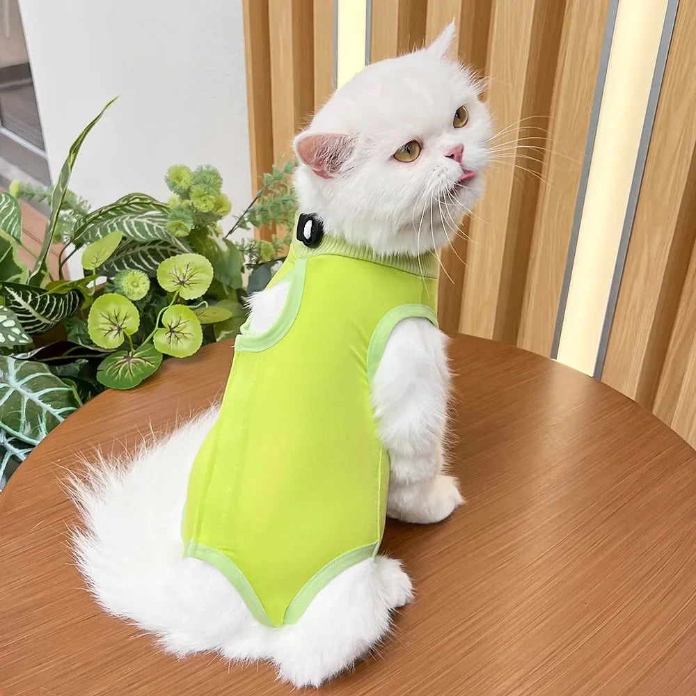 Breathable Cat Recovery Suit