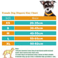 Washable Female Dog Diapers | Small to Large