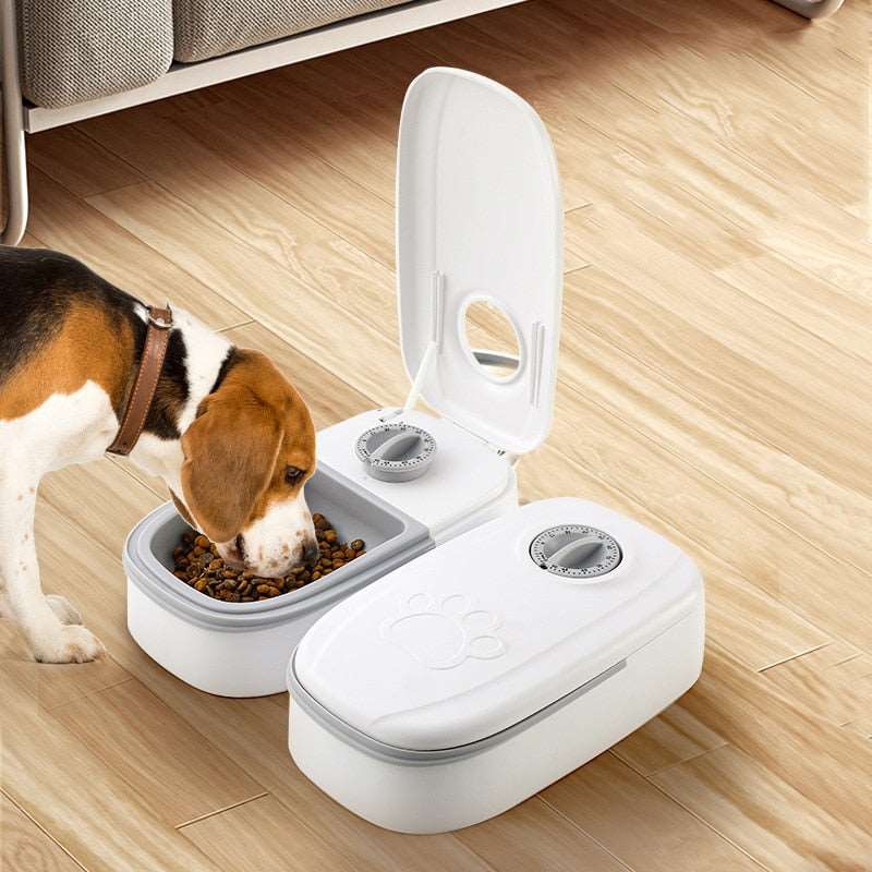 Automatic Pet Feeder | Smart Cat Food Dispenser for Wet & Dry Food, Timed Sealing, Freshness, Auto Feeder for Cats and Puppies