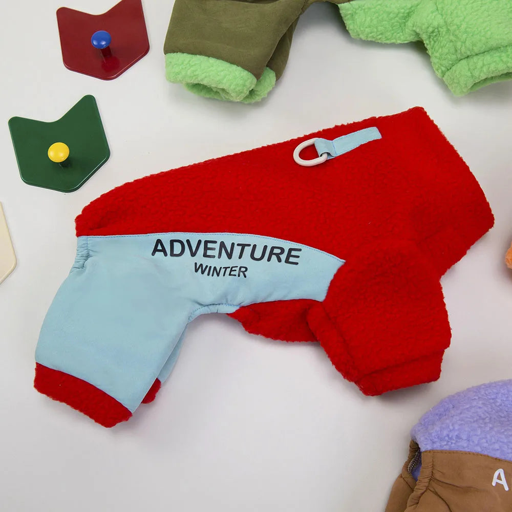 Winter Jumpsuit for Small Dogs