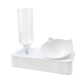 Raised Pet Feeder with Water Dispenser