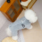 Winter Warm Pet Jumpsuit with Zipper