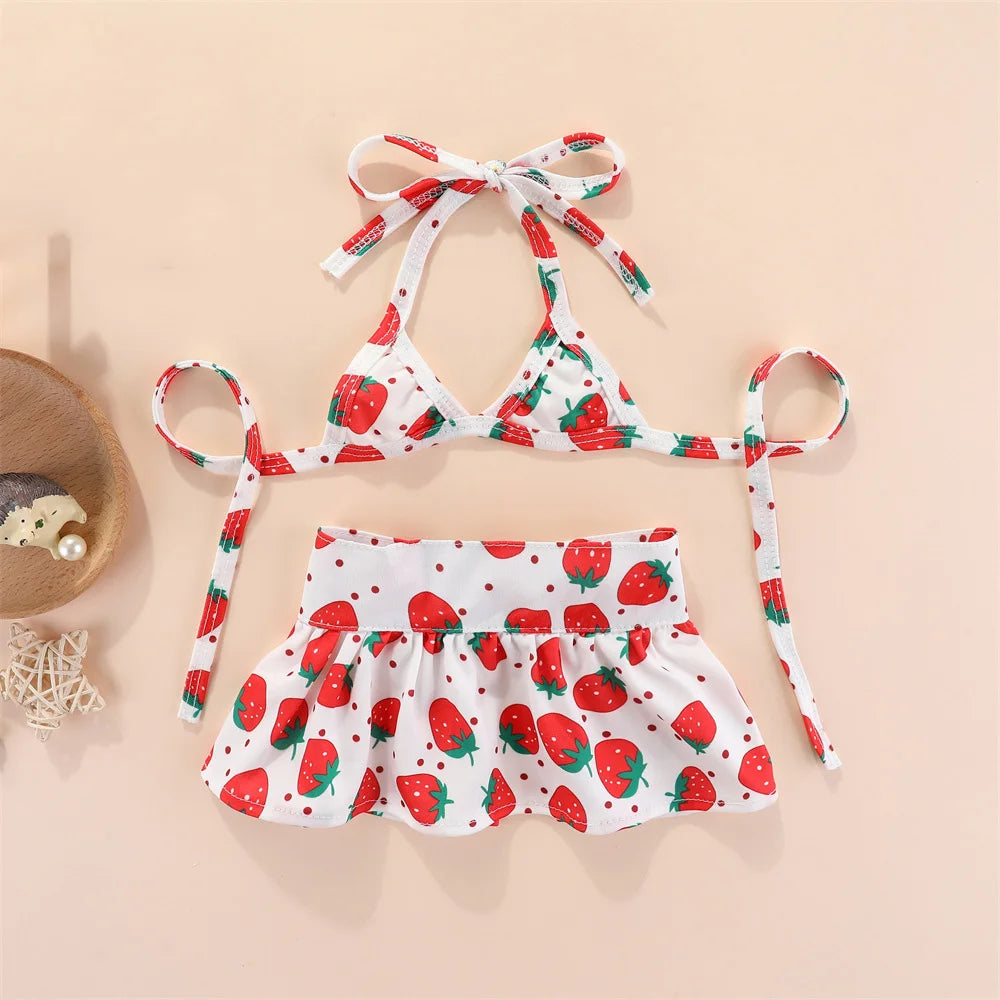 Cute Summer Dress Set for Small Dogs