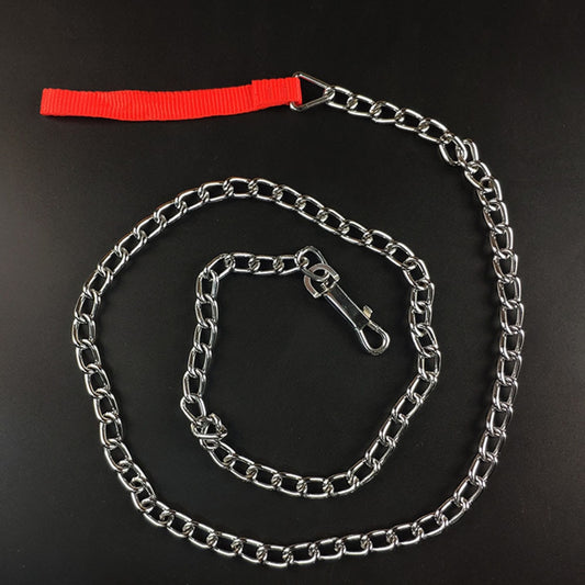 Heavy Duty Metal Chain Dog Leash | Anti-Bite