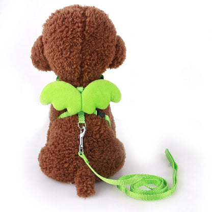 Rabbit Angel Wing Harness & Leash Set