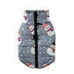 Winter Pet Dog Jacket with D-ring | XS-2XL