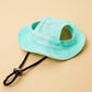 Small Dog/Cat Cowboy Hat with Ear Holes | Multiple Colours Available