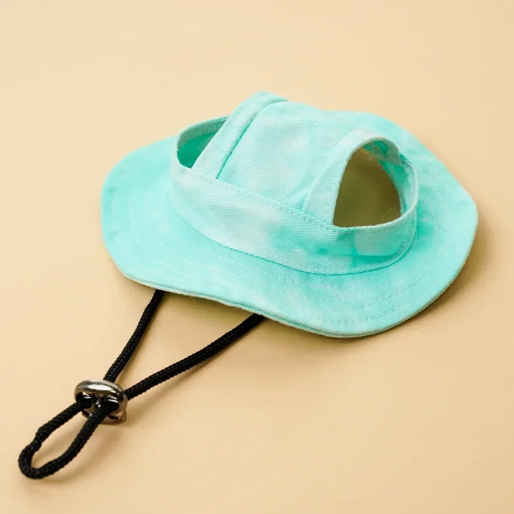 Small Dog/Cat Cowboy Hat with Ear Holes | Multiple Colours Available