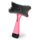 Dog & Cat Grooming Brush with Self-Cleaning Bristles