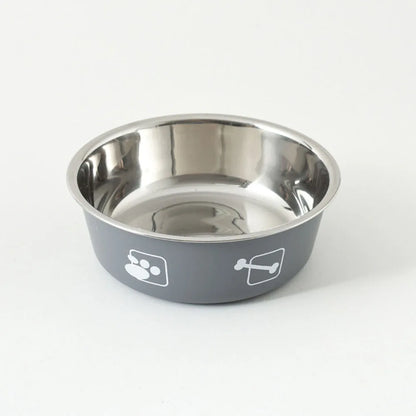 Non-Slip Food Bowl with Rubber Base