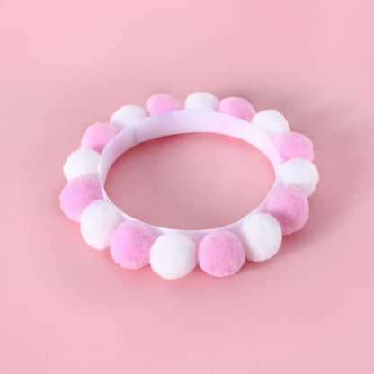 Adjustable Plush Ball Pet Necklace