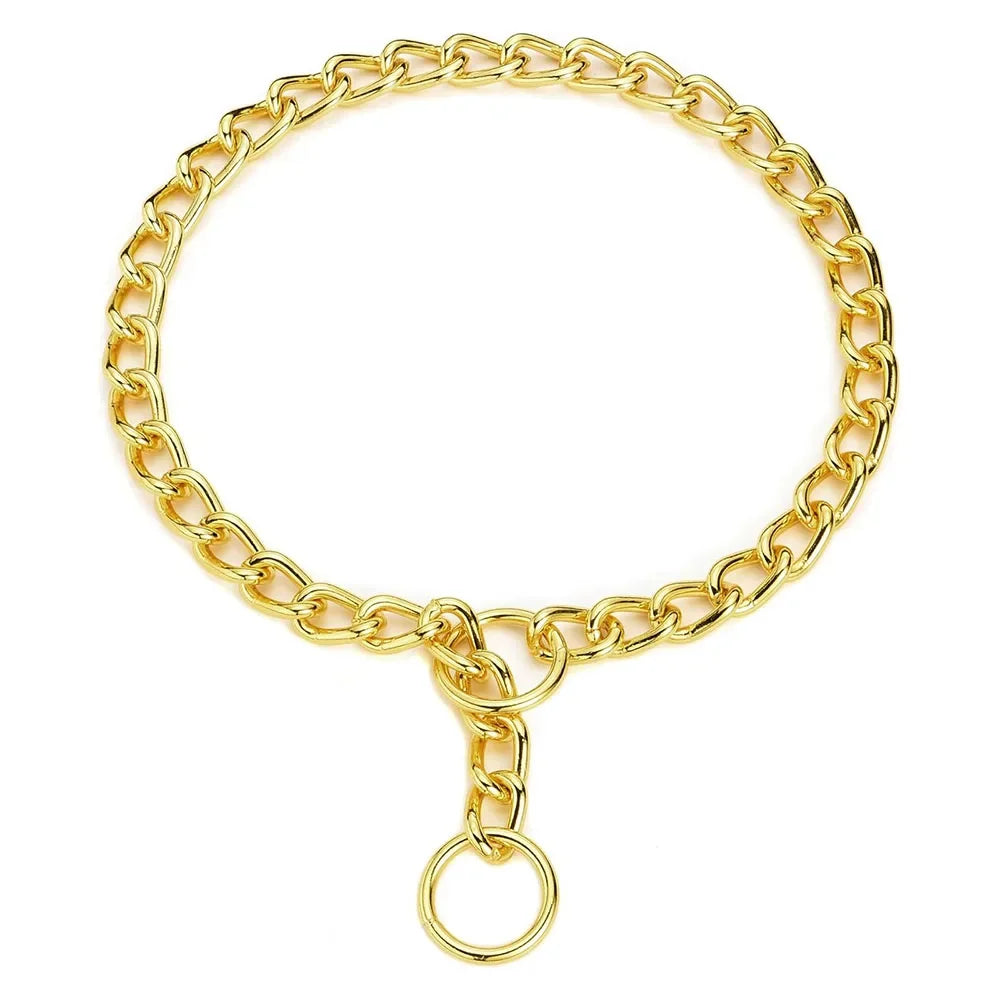 Gold Chrome Plated Slip Collar
