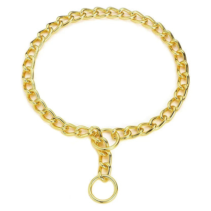 Gold Chrome Plated Slip Collar